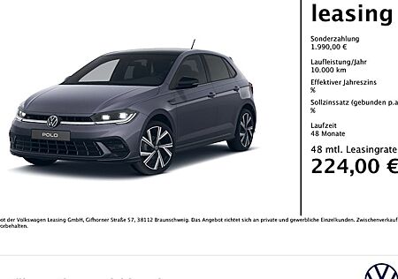 VW Polo 1.0 TSI 70kW DSG R-Line 5 Türen