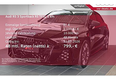 Audi RS3 2.5 TFSI S tronic quattro Sportback 5 Türen