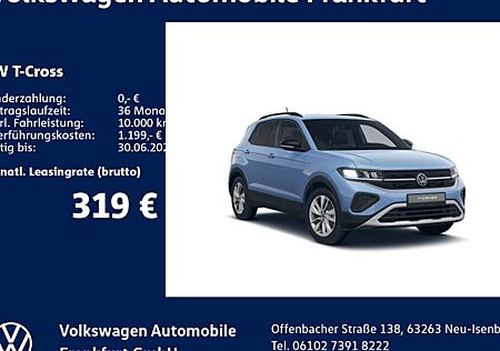 VW T-Cross 1.0 TSI OPF 85 kW DSG Life 5 Türen