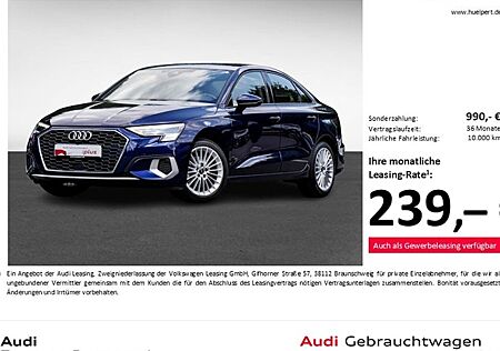 Audi A3 35 TFSI S tronic advanced Limousine 4 Türen