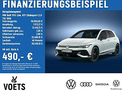 VW Golf GTI 2.0 TSI OPF 221kW DSG GTI Clubsport 5 Türen