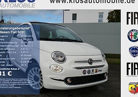 Fiat 500C 1.0 GSE N3 Hybrid DOLCEVITA C 2 Türen