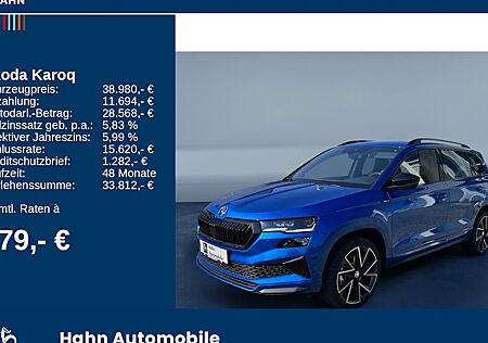 Skoda Karoq 1.5l TSI ACT DSG Sportline 5 Türen