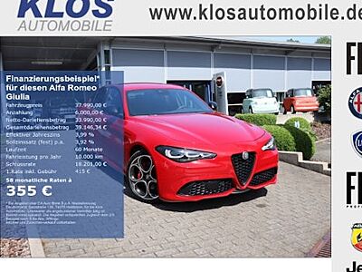 Alfa Romeo Giulia 2.0 Turbo 16V 206kW AT8-Q4 Competizione 4 Türen