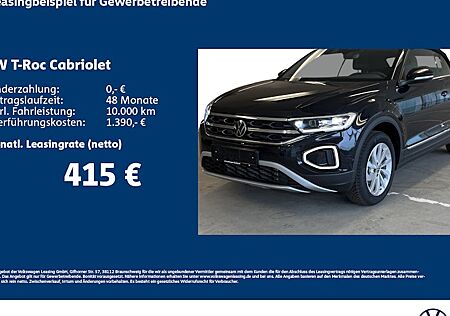 VW T-Roc Cabriolet 1.5 TSI OPF DSG Style 2 Türen
