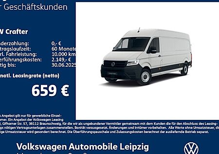 VW Crafter 35 2.0TDI 130kW lang Hochdach AT 4M 4 Türen