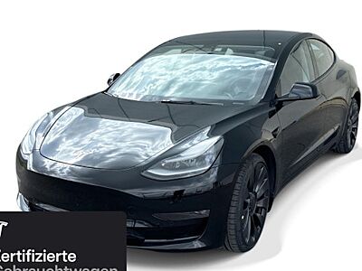 Tesla Model 3 Allradantrieb mit Dualmotor Performance 4 Türen