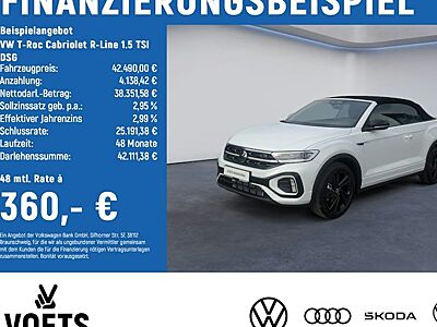 VW T-Roc Cabriolet 1.5 TSI OPF DSG R-Line 2 Türen