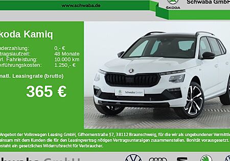 Skoda Kamiq 1.5 TSI ACT DSG Monte Carlo 5 Türen