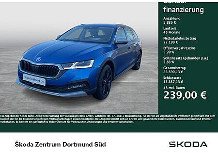 Skoda Octavia 2.0 TDI 110kW DSG 4x4 SCOUT COMBI 5 Türen