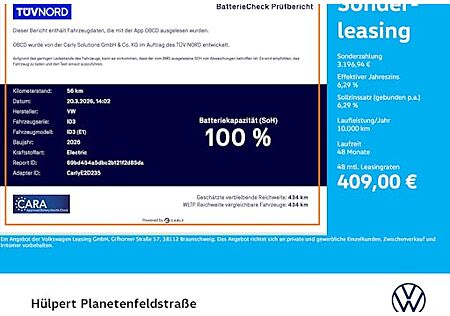 VW ID.3 Pure 52 kWh 125 kW 5 Türen