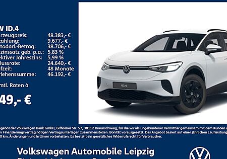 VW ID.4 Pro 77 kWh 210 kW Pro mit Infotainm.P. 5 Türen