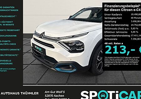 Citroën E-C4 Elektromotor 136 SHINE 5 Türen