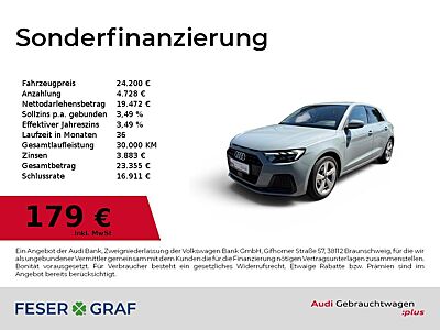 A1 Sportback Advanced LED+/SHZ/Carplay/PDC