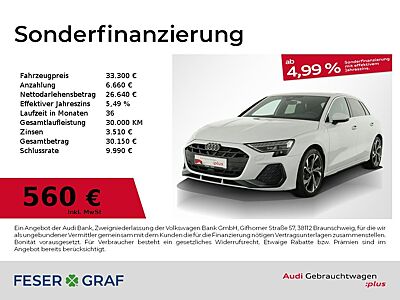 A3 Sportback 35 TFSI S line Navi / LED / virtual