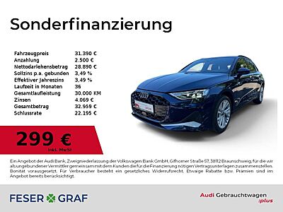 A3 Sportback Advanced 35TDI Kamera/SHZ/Navi+/LED
