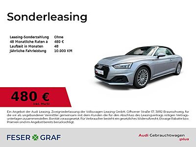 A5 Cabriolet 40TFSI S tronic Navi/Kamera/SHZ/Car