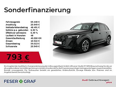 Q7 50 TDI S Line 7Sitze,Pano,AHK,Matrix,HUD,Kame
