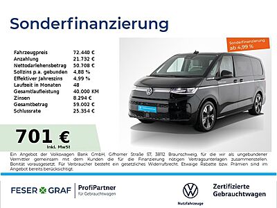 T7 Multivan 2.0TDI Style Lang DSG 7Sitze AHK DCC