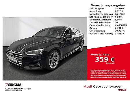 Audi A5 Sportback Sport 45 TDI quattro S Line Memory