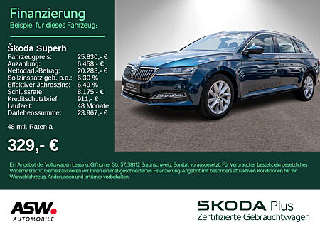 Skoda Superb Combi Style 2.0 TDI 4x4 DSG LED RFK SHZ