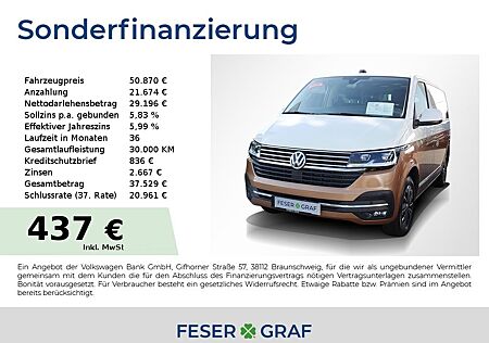 VW T6 Multivan T6.1 Multivan Generation SIX 110kW TDI DSG/LED