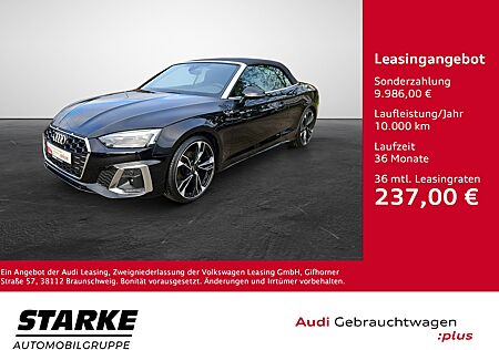 Audi A5 Cabriolet 35 TFSI S tronic S line NaviPlus LED Dinamica AHK 20-Zoll SHZ VirtualCP-Plus