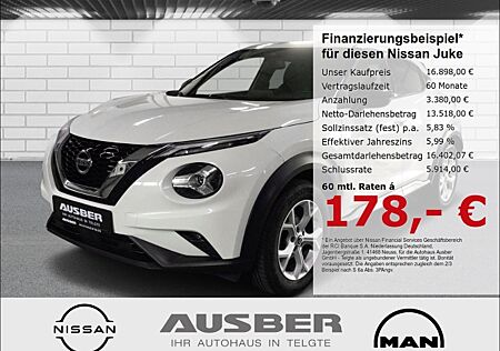 Nissan Juke N-Connecta 17'' Leichtmetallräder AppleCarPlay AndroidAuto PDC hinten