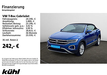 VW T-Roc Cabriolet 1.0 TSI Style Navi,LED