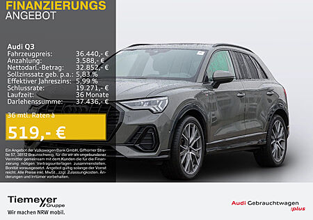 Audi Q3 40 TFSI Q S LINE EDT.ONE PANO LEDER LM20 MATRIX