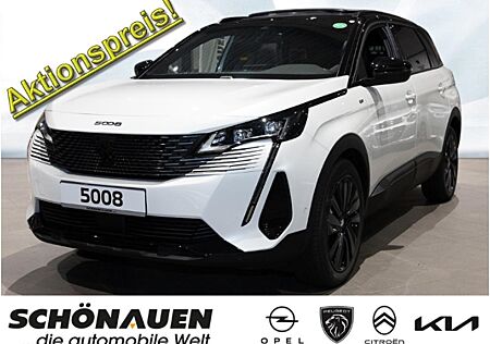 Peugeot 5008 HYB 136 e-DSC GT +LEDER+AHK+NAVI+PSD+EHK++ 7-Sitzer