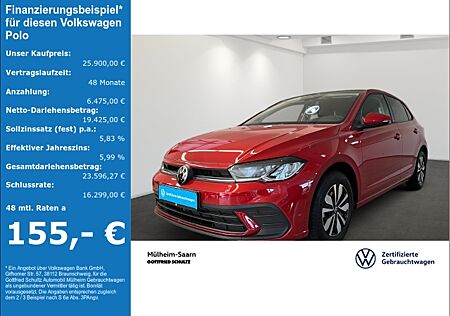 VW Polo 1.0 TSI DSG MOVE Navi LED App-Connect