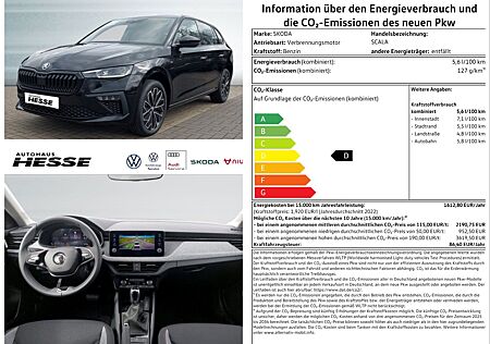 Skoda Scala 1,0 TSI DSG Drive, 17 Alu, AHK, Matrix, Kamera, PDC v+h, Bluetooth, Klima