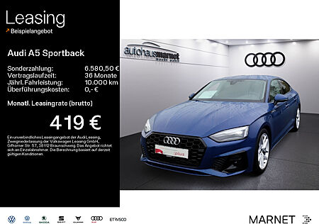 Audi A5 Sportback 35 TFSI S line*Navi*Einparkhilfe*Virtual Cockpit* Connect*Sitzheizung