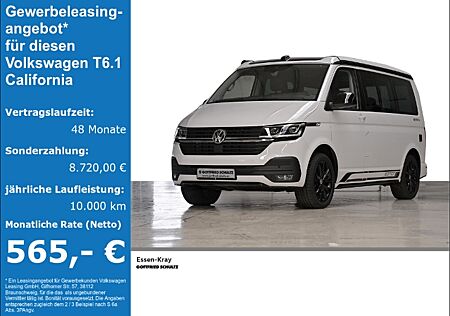 VW T6 California T6.1 California Beach Camper Edition Exterieur-Sportpaket 5-Sitzer