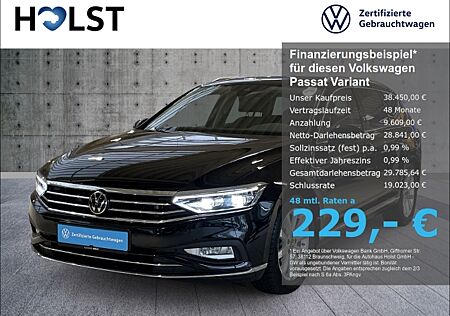 VW Passat Variant 2.0TDI DSG Elegance Navi LED ACC AHK