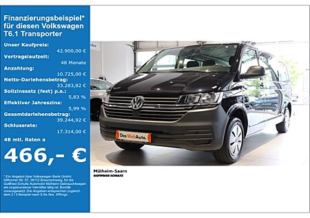 VW T6 Kombi T6.1 Transporter Kombi 2.0 TDI DSG Navi AHK ParkPilot DAB