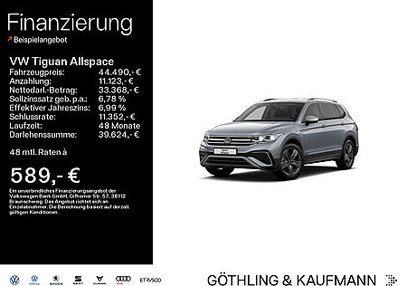 VW Tiguan Allspace Elegance 2,0 l TSI OPF 4 MOTION 140 kW (190 PS) 7-Gang-Doppelkupp lungsgetriebe DSG