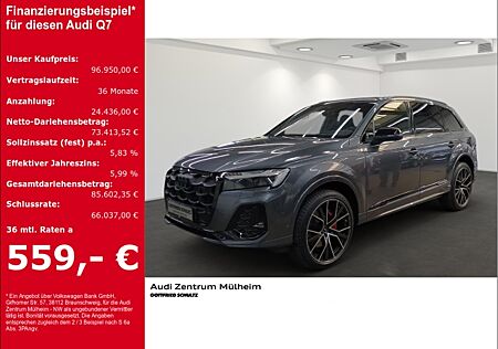 Audi Q7 50 TDI quattro S lineS line Sportpaket 3. Sitzreihe Luftfederung StandHZG AHK Panodach