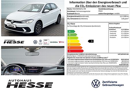 VW Polo 1.0 TSI Life, Light Assist App-Connect