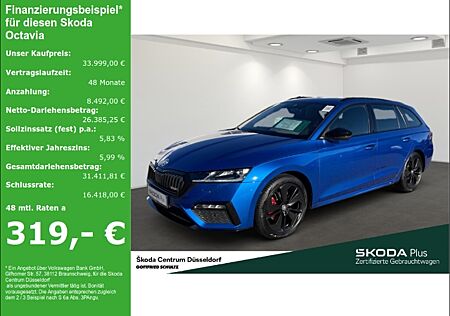 Skoda Octavia Combi RS TDI DSG Pano Infotainment-Paket Columbus Plus Komfort-Paket Plus