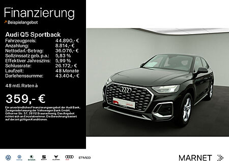 Audi Q5 Sportback 40 TDI quattro S line*Navi*LED*Alu*Einparkhilfe*Virtual Cockpit*Sitzhz