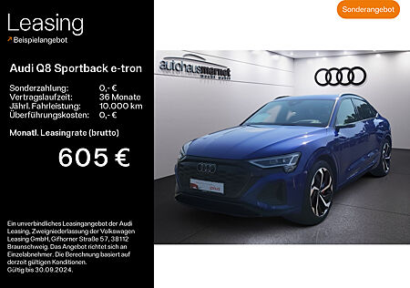 Audi Q8 Sportback e-tron S line 55 quattro*Stadt/Tour*virtual cockpit*HeadUp*Matrix*Einparkhilfe*Optikpaket*Rückfahrkamera