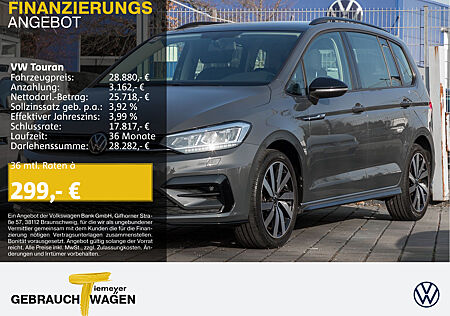 VW Touran 1.5 TSI R-LINE BLACK 7-SITZE LM18 LED