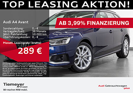 Audi A4 Avant 40 TDI ADVANCED LEDER LM18 ASSIST KAMERA