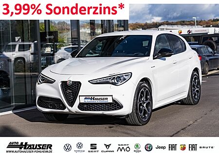 Alfa Romeo Stelvio Veloce 2.0 Turbo AT8 Q4 VELOCE AHK ASSISTENZ NAVI KAMERA LEDER ACC 20''ALU MY22