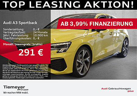 Audi A3 Sportback 35 TFSI S LINE LM19 BuO AHK LED