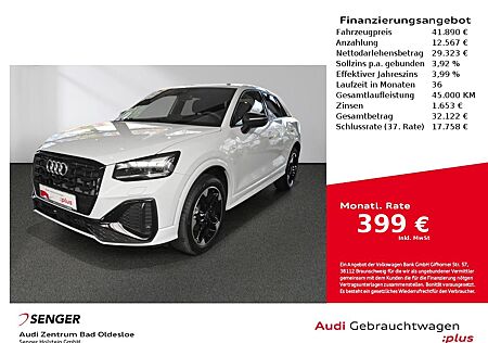 Audi Q2 30 TDI S line Matrix LED AHK VZE Optikpaket