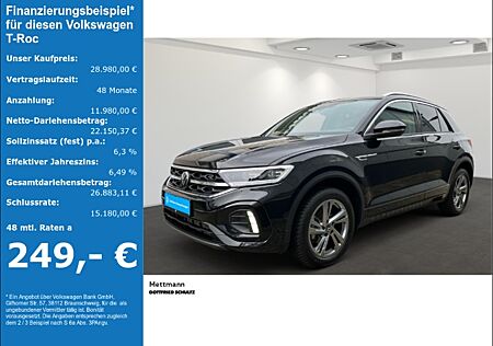 VW T-Roc R-Line 1.5 TSI DSG LED NAVI KAMERA SHZ PDC