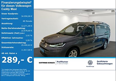 VW Caddy Maxi Life 2.0 TDI AHK LED PDC 7-Sitzer